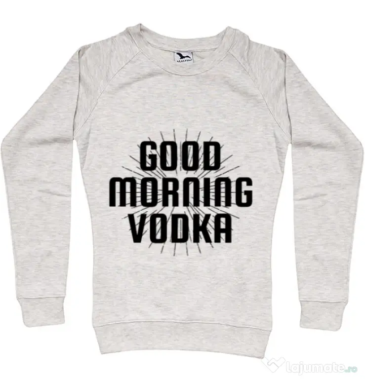 Bluza ADLER dama Good morning vodka Migdala melanj