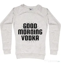 Bluza ADLER dama Good morning vodka Migdala melanj