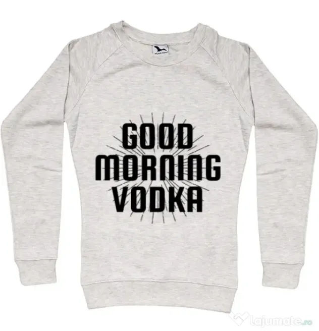 Bluza ADLER dama Good morning vodka Migdala melanj
