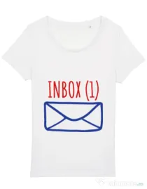 Tricou STANLEY STELLA dama Inbox Alb