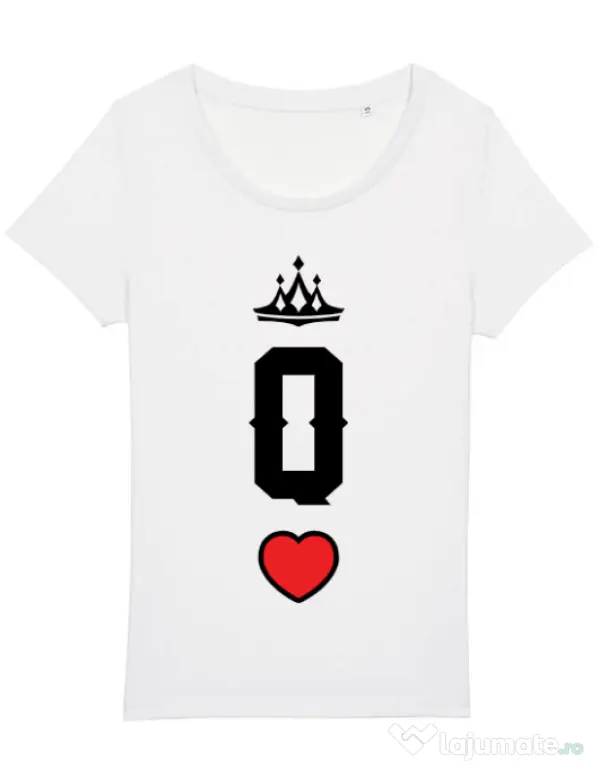 Tricou STANLEY STELLA dama Queen Alb