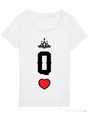 Tricou STANLEY STELLA dama Queen Alb 