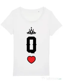 Tricou STANLEY STELLA dama Queen Alb