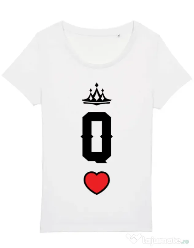 Tricou STANLEY STELLA dama Queen Alb