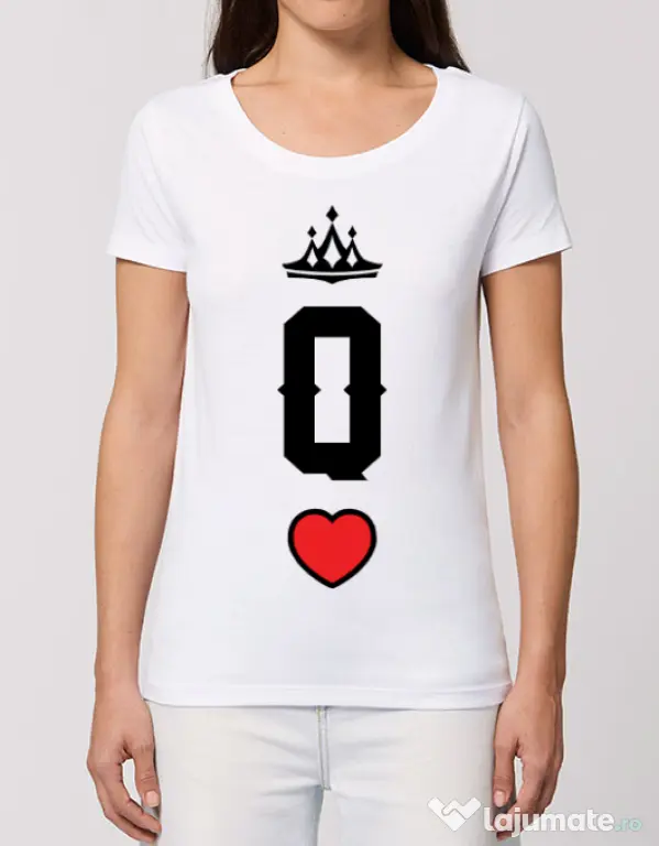 Tricou STANLEY STELLA dama Queen Alb