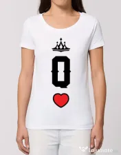 Tricou STANLEY STELLA dama Queen Alb 