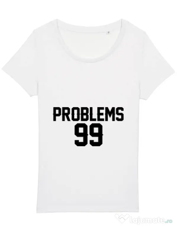 Tricou STANLEY STELLA dama 99 Problems Alb