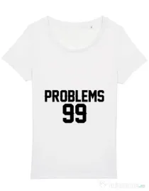 Tricou STANLEY STELLA dama 99 Problems Alb