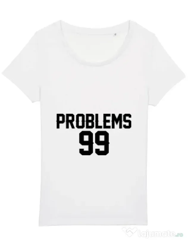 Tricou STANLEY STELLA dama 99 Problems Alb