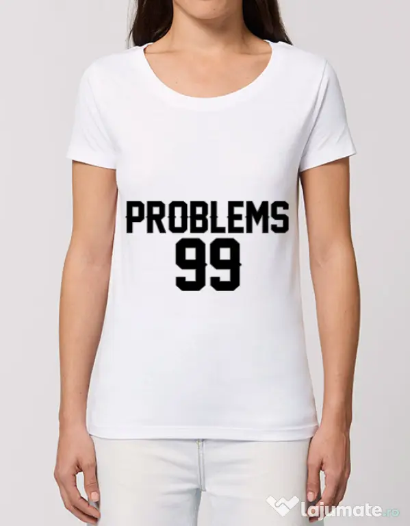 Tricou STANLEY STELLA dama 99 Problems Alb