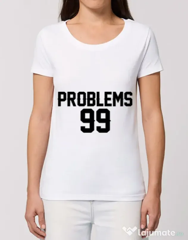 Tricou STANLEY STELLA dama 99 Problems Alb