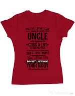 Tricou ADLER dama The lucky one Rosu