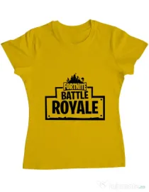 Tricou ADLER dama Battle royale 2 Galben