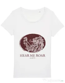 Tricou STANLEY STELLA dama Hear me roar Alb