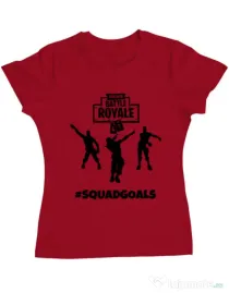 Tricou ADLER dama Squad goals Rosu