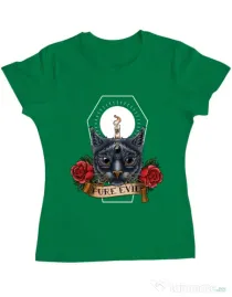 Tricou ADLER dama Pure evil Verde mediu