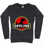 Bluza ADLER dama Offline Negru melanj