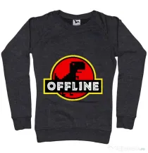 Bluza ADLER dama Offline Negru melanj