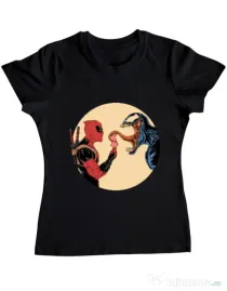 Tricou ADLER dama Venom icecream Negru