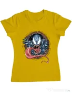 Tricou ADLER dama Venom rise Galben