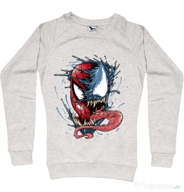 Bluza ADLER dama Venom vs Spiderman Migdala melanj