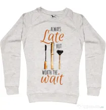 Bluza ADLER dama Always late Migdala melanj