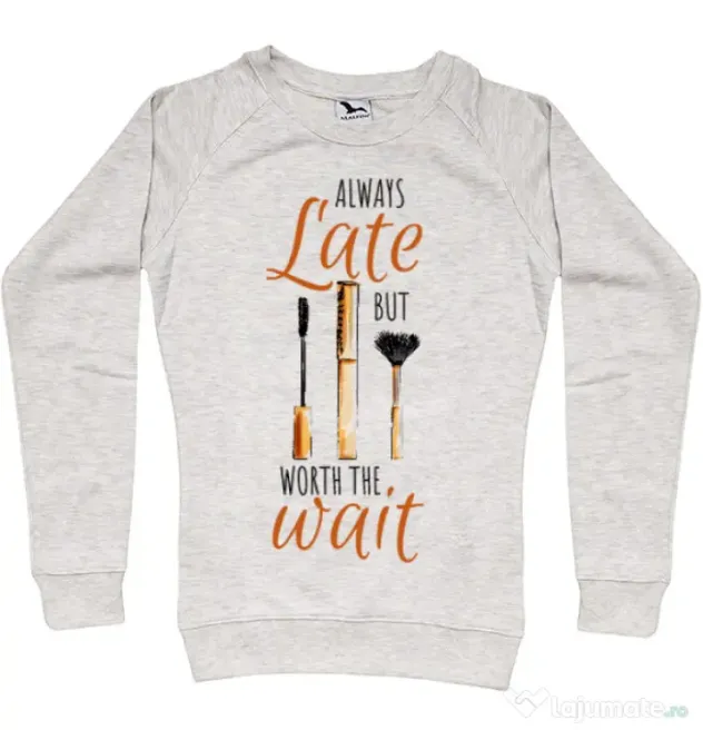 Bluza ADLER dama Always late Migdala melanj