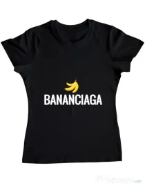 Tricou ADLER dama Bananciaga Negru