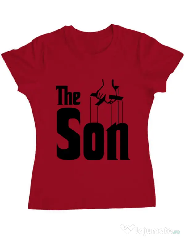 Tricou ADLER dama The Son Rosu
