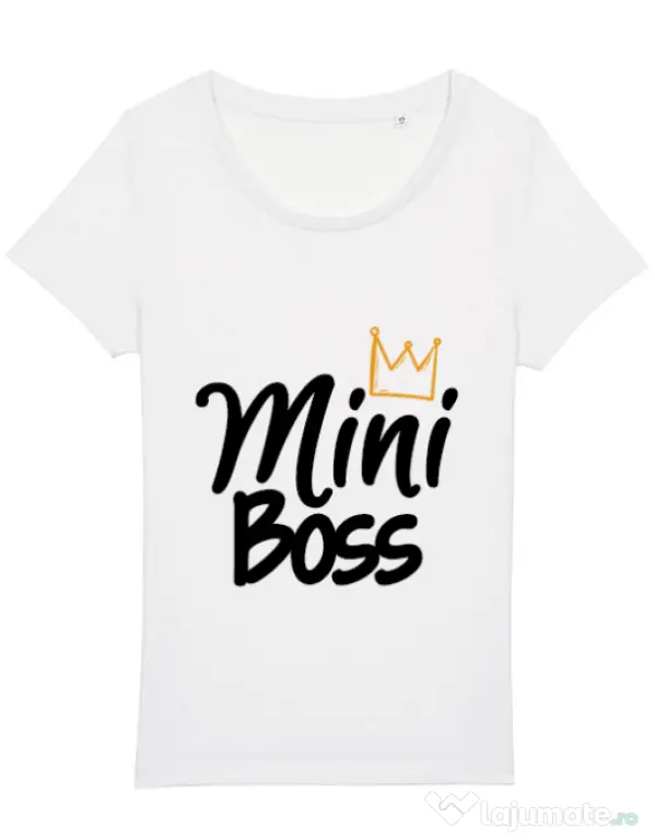 Tricou STANLEY STELLA dama Mini boss Alb