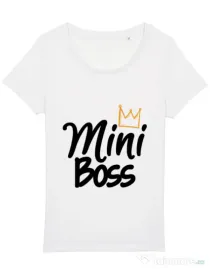 Tricou STANLEY STELLA dama Mini boss Alb