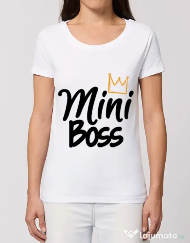 Tricou STANLEY STELLA dama Mini boss Alb