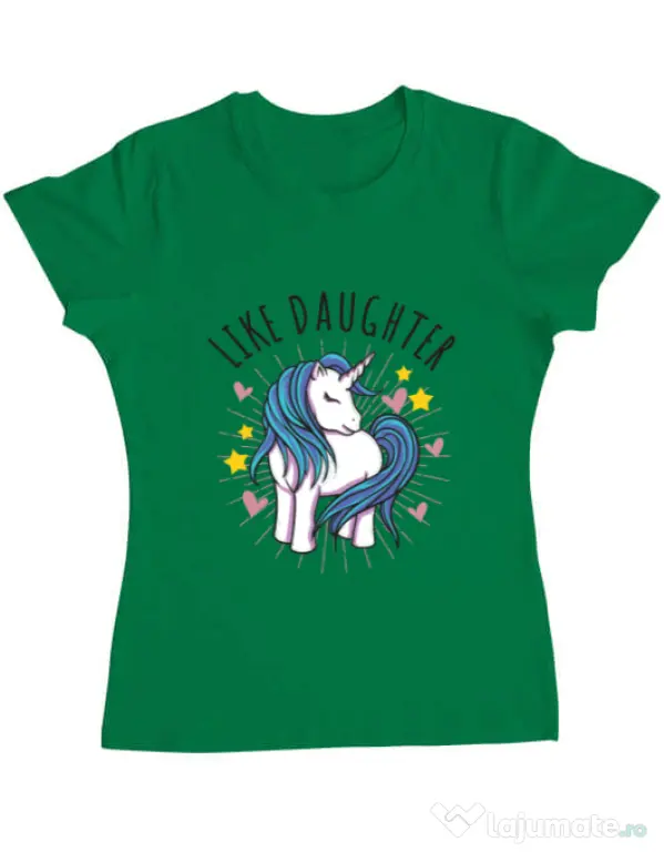 Tricou ADLER dama Like daughter Verde mediu