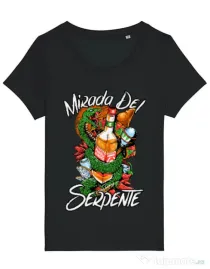 Tricou STANLEY STELLA dama Mirada Del Serpiente Negru
