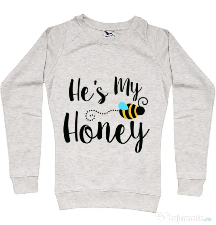 Bluza ADLER dama He is my honey Migdala melanj