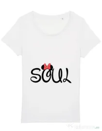 Tricou STANLEY STELLA dama Soul Alb