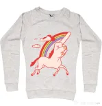 Bluza ADLER dama FUnicorn Migdala melanj