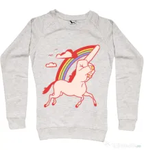 Bluza ADLER dama FUnicorn Migdala melanj