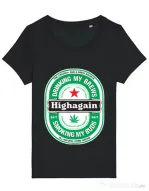 Tricou STANLEY STELLA dama Highagain Negru