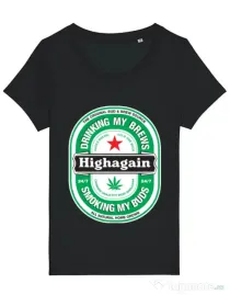 Tricou STANLEY STELLA dama Highagain Negru