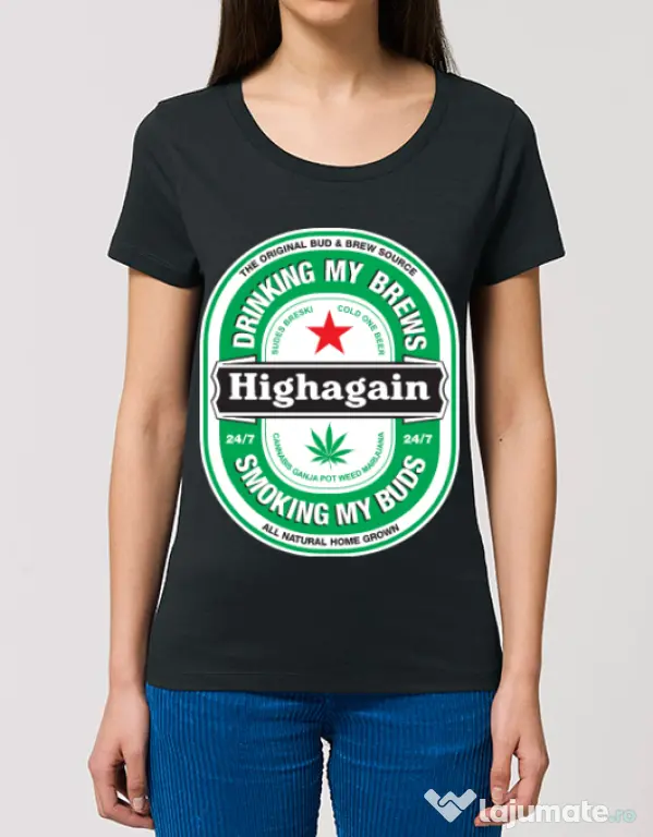 Tricou STANLEY STELLA dama Highagain Negru