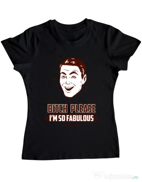Tricou ADLER dama Fabulous Negru