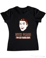 Tricou ADLER dama Fabulous Negru