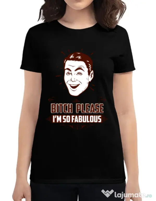 Tricou ADLER dama Fabulous Negru