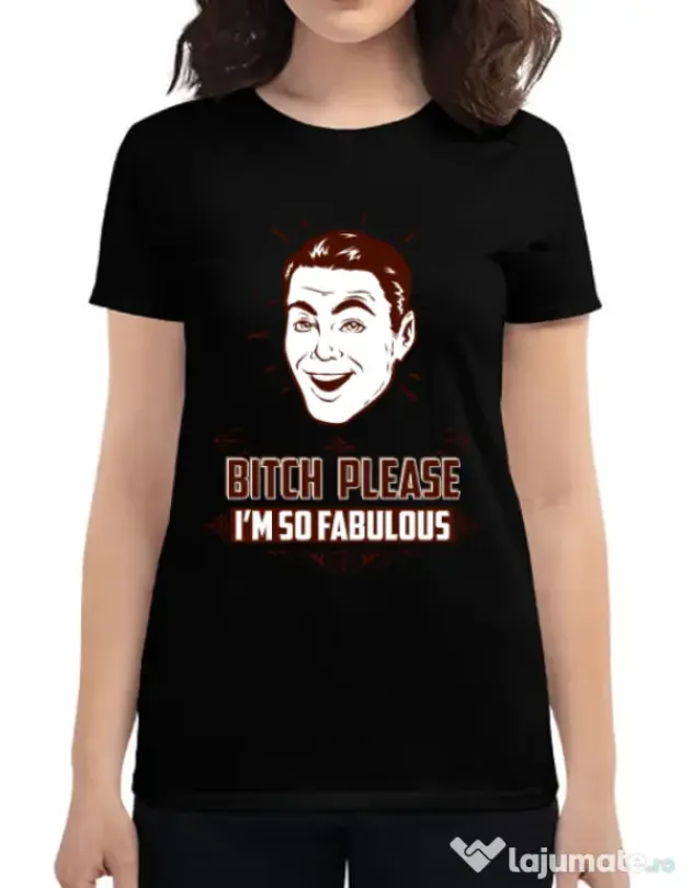 Tricou ADLER dama Fabulous Negru