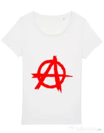 Tricou STANLEY STELLA dama Anarchy Alb