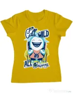 Tricou ADLER dama Call of the wild Galben