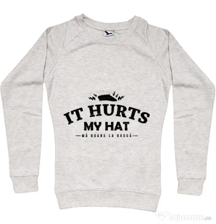 Bluza ADLER dama It hurts my hat Migdala melanj
