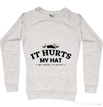 Bluza ADLER dama It hurts my hat Migdala melanj