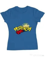 Tricou ADLER dama Mooonday Albastru azuriu